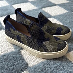 Rothy’s - The Kids Sneaker - Spruce Camo